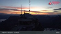 Archiv Foto Webcam Blick vom Corvatsch zum Silvaplanersee 04:00