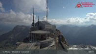 Archiv Foto Webcam Blick vom Corvatsch zum Silvaplanersee 08:00