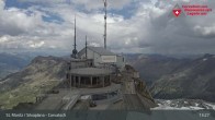 Archiv Foto Webcam Blick vom Corvatsch zum Silvaplanersee 12:00