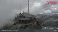 Archiv Foto Webcam Blick vom Corvatsch zum Silvaplanersee 12:00