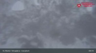 Archiv Foto Webcam Blick vom Corvatsch zum Silvaplanersee 08:00