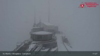 Archiv Foto Webcam Blick vom Corvatsch zum Silvaplanersee 10:00