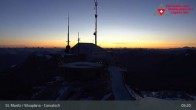 Archiv Foto Webcam Blick vom Corvatsch zum Silvaplanersee 04:00