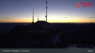 Archiv Foto Webcam Blick vom Corvatsch zum Silvaplanersee 04:00