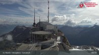 Archiv Foto Webcam Blick vom Corvatsch zum Silvaplanersee 08:00