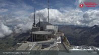Archiv Foto Webcam Blick vom Corvatsch zum Silvaplanersee 10:00