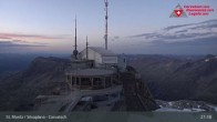 Archiv Foto Webcam Blick vom Corvatsch zum Silvaplanersee 20:00