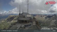 Archiv Foto Webcam Blick vom Corvatsch zum Silvaplanersee 12:00