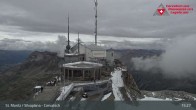 Archiv Foto Webcam Blick vom Corvatsch zum Silvaplanersee 14:00