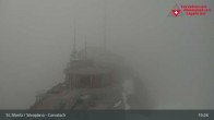 Archiv Foto Webcam Blick vom Corvatsch zum Silvaplanersee 18:00