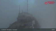 Archiv Foto Webcam Blick vom Corvatsch zum Silvaplanersee 02:00