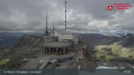 Archiv Foto Webcam Blick vom Corvatsch zum Silvaplanersee 16:00