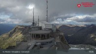 Archiv Foto Webcam Blick vom Corvatsch zum Silvaplanersee 18:00