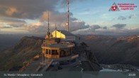 Archiv Foto Webcam Blick vom Corvatsch zum Silvaplanersee 20:00