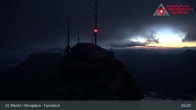 Archiv Foto Webcam Blick vom Corvatsch zum Silvaplanersee 04:00