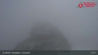 Archiv Foto Webcam Blick vom Corvatsch zum Silvaplanersee 10:00