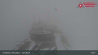 Archiv Foto Webcam Blick vom Corvatsch zum Silvaplanersee 12:00