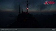 Archiv Foto Webcam Blick vom Corvatsch zum Silvaplanersee 04:00