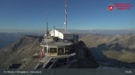 Archiv Foto Webcam Blick vom Corvatsch zum Silvaplanersee 18:00