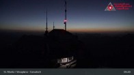 Archiv Foto Webcam Blick vom Corvatsch zum Silvaplanersee 04:00