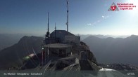 Archiv Foto Webcam Blick vom Corvatsch zum Silvaplanersee 07:00