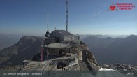 Archiv Foto Webcam Blick vom Corvatsch zum Silvaplanersee 08:00