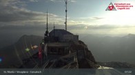 Archiv Foto Webcam Blick vom Corvatsch zum Silvaplanersee 06:00