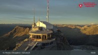 Archiv Foto Webcam Blick vom Corvatsch zum Silvaplanersee 16:00