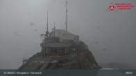 Archiv Foto Webcam Blick vom Corvatsch zum Silvaplanersee 07:00
