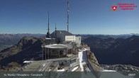 Archiv Foto Webcam Blick vom Corvatsch zum Silvaplanersee 09:00