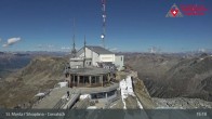 Archiv Foto Webcam Blick vom Corvatsch zum Silvaplanersee 14:00