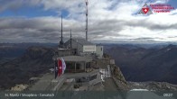Archiv Foto Webcam Blick vom Corvatsch zum Silvaplanersee 08:00