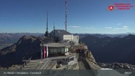Archiv Foto Webcam Blick vom Corvatsch zum Silvaplanersee 08:00