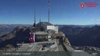 Archiv Foto Webcam Blick vom Corvatsch zum Silvaplanersee 09:00