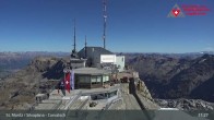 Archiv Foto Webcam Blick vom Corvatsch zum Silvaplanersee 10:00