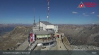 Archiv Foto Webcam Blick vom Corvatsch zum Silvaplanersee 14:00