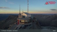 Archiv Foto Webcam Blick vom Corvatsch zum Silvaplanersee 20:00