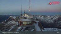 Archiv Foto Webcam Blick vom Corvatsch zum Silvaplanersee 02:00