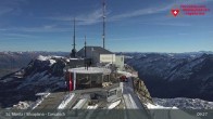 Archiv Foto Webcam Blick vom Corvatsch zum Silvaplanersee 08:00