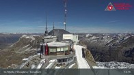 Archiv Foto Webcam Blick vom Corvatsch zum Silvaplanersee 12:00
