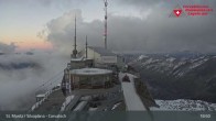 Archiv Foto Webcam Blick vom Corvatsch zum Silvaplanersee 02:00