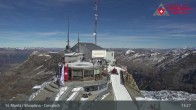 Archiv Foto Webcam Blick vom Corvatsch zum Silvaplanersee 12:00