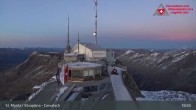 Archiv Foto Webcam Blick vom Corvatsch zum Silvaplanersee 18:00