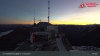 Archiv Foto Webcam Blick vom Corvatsch zum Silvaplanersee 06:00