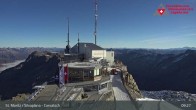 Archiv Foto Webcam Blick vom Corvatsch zum Silvaplanersee 08:00