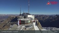 Archiv Foto Webcam Blick vom Corvatsch zum Silvaplanersee 10:00