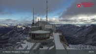 Archiv Foto Webcam Blick vom Corvatsch zum Silvaplanersee 08:00