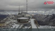 Archiv Foto Webcam Blick vom Corvatsch zum Silvaplanersee 12:00