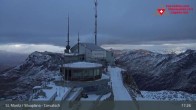 Archiv Foto Webcam Blick vom Corvatsch zum Silvaplanersee 16:00