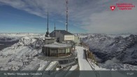 Archiv Foto Webcam Blick vom Corvatsch zum Silvaplanersee 10:00
